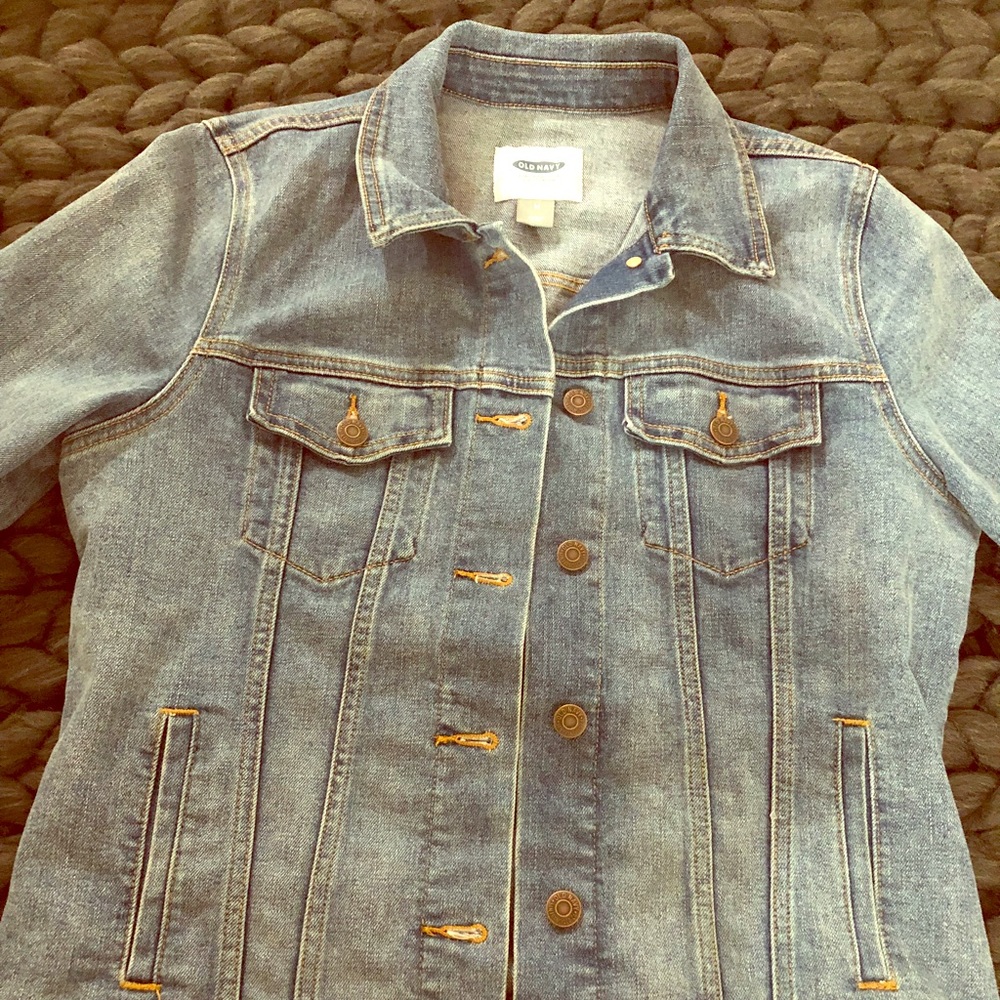 Brand new old navy denim jacket
